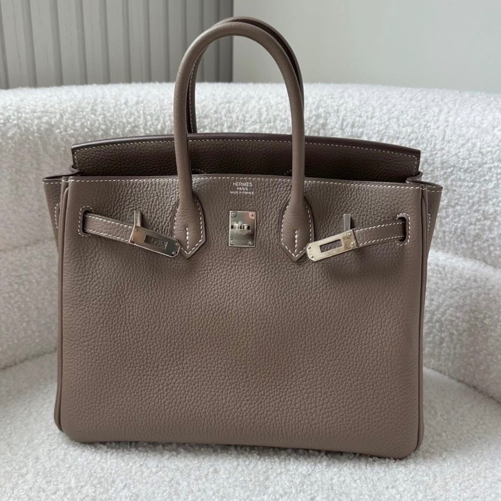 Hermes Birkin 25 Etoupe Togo